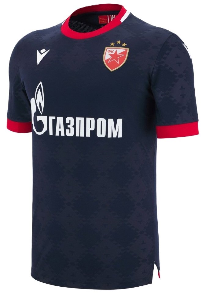 Camisa II Estrela Vermelha 2025 2026 Macron oficial 